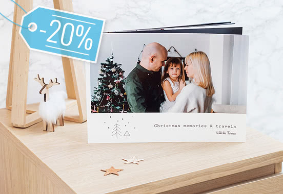 20% korting op Fotoboeken van smartphoto